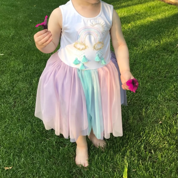 Isaac Mizrahi Rainbow Dress - Picture 5 of 5